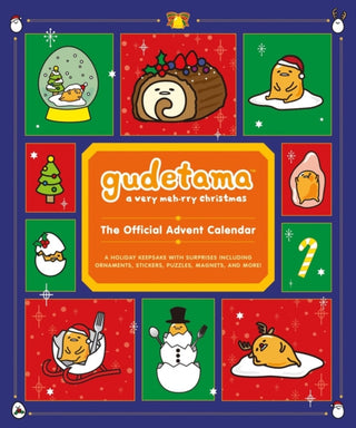 Cover image for 9780762486267 - Gudetama: A Very Meh-rry Christmas: The Official Advent Calendar