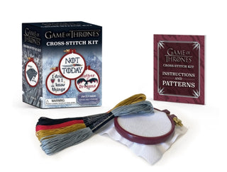 Cover image for 9780762486953 - Game of Thrones Cross-Stitch Kit