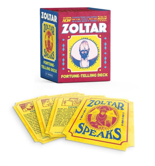 Cover image for 9780762487516 - Zoltar Fortune-Telling Deck