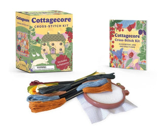 Cover image for 9780762487783 - Cottagecore Cross-Stitch Kit