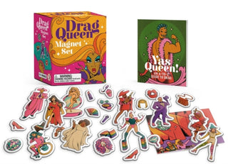 Supplemental image for 9780762487967 - Drag Queen Magnet Set