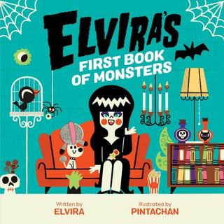 Supplemental image for 9780762489190 - Elvira's First Book of Monsters