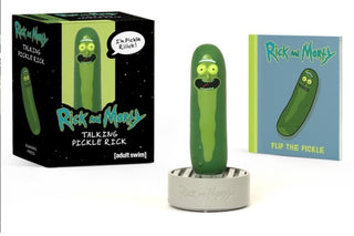 Cover image for 9780762494347 - Rick and Morty: Talking Pickle Rick