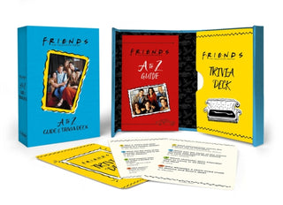 Cover image for 9780762497904 - Friends: A to Z Guide and Trivia Deck