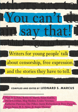 Cover image for 9780763690366 - You Can't Say That!