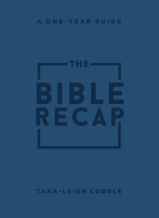 Cover image for 9780764241918 - The Bible Recap – A One–Year Guide to Reading and Understanding the Entire Bible, Personal Size Imitation Leather