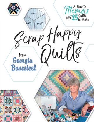 Cover image for 9780764356322 - Scrap Happy Quilts from Georgia Bonesteel