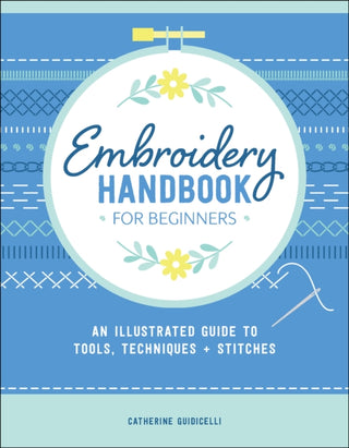 Cover image for 9780764369643 - Embroidery Handbook for Beginners
