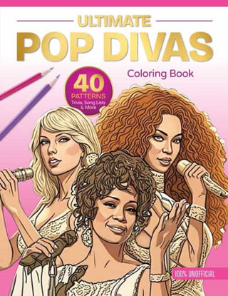 Cover image for 9780764370564 - Ultimate Pop Divas Coloring Book