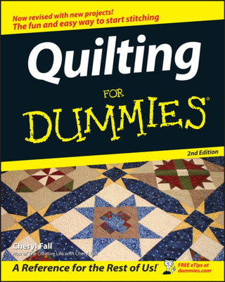 Cover image for 9780764597992 - Quilting For Dummies 2e