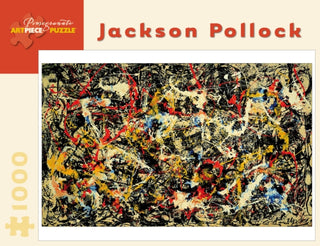 Supplemental image for 9780764946172 - Jackson Pollock Convergence 1000 Piece Jigsaw Puzzle