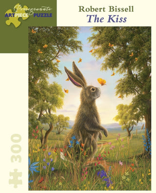 Cover image for 9780764955259 - The Kiss 300-Piece Jigsaw Puzzle