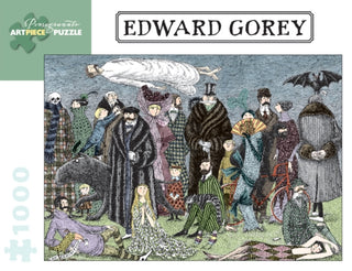 Supplemental image for 9780764967733 - Edward Gorey 1000-Piece Jigsaw Puzzle