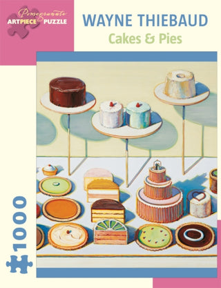 Supplemental image for 9780764968754 - Wayne Thiebaud Cakes & Pies 1000-Piece Jigsaw Puzzle
