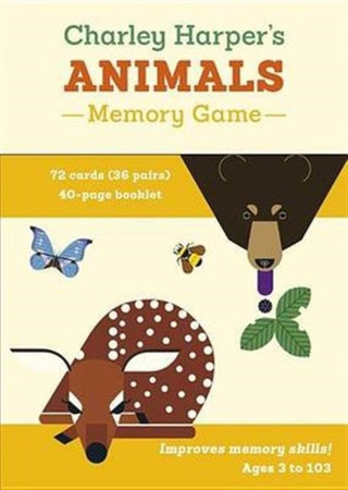 Cover image for 9780764975721 - Charley Harper’s Animals Memory Game