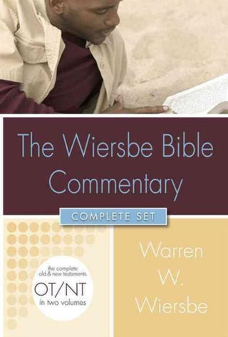 Cover image for 9780781445412 - The Wiersbe Bible Commentary 2 Vol Set