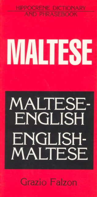 Cover image for 9780781805650 - Maltese-English/English-Maltese Dictionary and Phrasebook