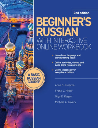 Cover image for 9780781814409 - Beginner's Russian with Interactive Online Workbook, 2nd edition