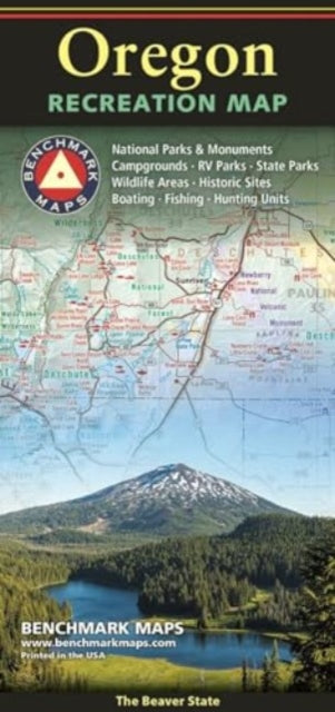 Cover image for 9780783499666 - Oregon Recreation Map