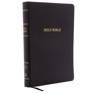 Cover image for 9780785215356 - KJV Holy Bible: Giant Print with 53,000 Cross References, Black Bonded Leather, Red Letter, Comfort Print: King James Version
