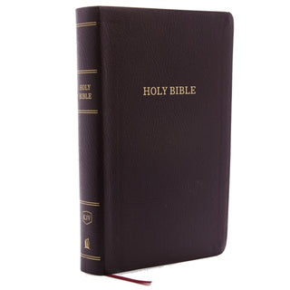 Supplemental image for 9780785215509 - KJV Holy Bible: Personal Size Giant Print with 43,000 Cross References, Burgundy Bonded Leather, Red Letter, Comfort Print: King James Version