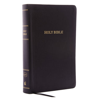 Supplemental image for 9780785215547 - KJV Holy Bible: Personal Size Giant Print with 43,000 Cross References, Black Bonded Leather, Red Letter, Comfort Print (Thumb Indexed): King James Version