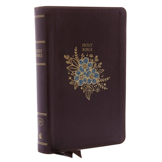 Cover image for 9780785215585 - KJV Holy Bible: Personal Size Giant Print with 43,000 Cross References, Deluxe Burgundy Leathersoft, Red Letter, Comfort Print: King James Version