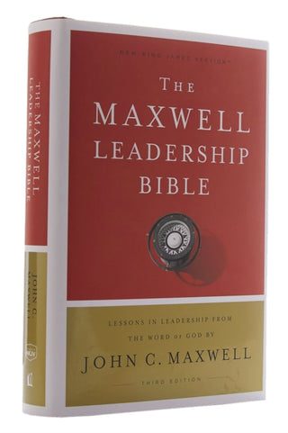 Cover image for 9780785218548 - NKJV, Maxwell Leadership Bible, Third Edition, Hardcover, Comfort Print