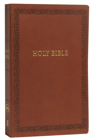 Cover image for 9780785219460 - NKJV, Holy Bible, Soft Touch Edition, Leathersoft, Brown, Comfort Print