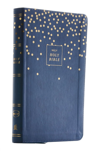Cover image for 9780785225805 - NKJV, Thinline Bible Youth Edition, Leathersoft, Blue, Red Letter, Comfort Print
