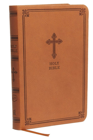 Supplemental image for 9780785225874 - KJV Holy Bible: Value Compact Thinline, Brown Leathersoft, Red Letter, Comfort Print: King James Version