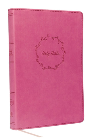 Cover image for 9780785225904 - KJV Holy Bible: Value Large Print Thinline, Pink Leathersoft, Red Letter, Comfort Print: King James Version
