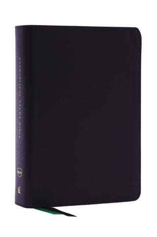 Cover image for 9780785227922 - Evangelical Study Bible: Christ-centered. Faith-building. Mission-focused. (NKJV, Black Bonded Leather, Red Letter, Large Comfort Print)
