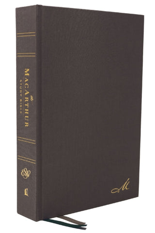 Cover image for 9780785235507 - ESV, MacArthur Study Bible, Hardcover