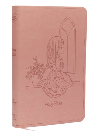 Cover image for 9780785239338 - NRSVCE, Precious Moments Bible, Pink, Leathersoft, Comfort Print