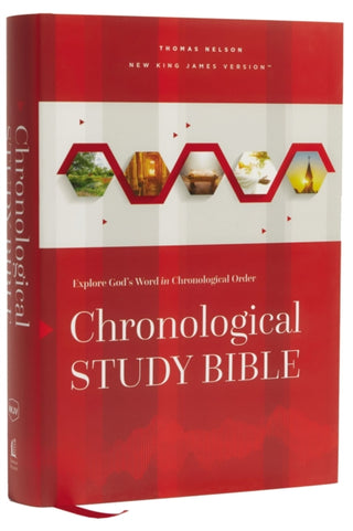 Cover image for 9780785239543 - NKJV, Chronological Study Bible, Hardcover, Comfort Print