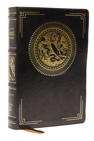 Cover image for 9780785239635 - NRSVCE, Illustrated Catholic Bible, Leathersoft, Black, Comfort Print