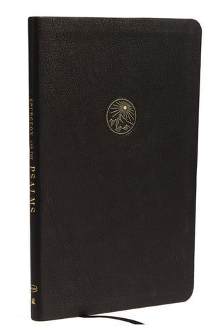 Cover image for 9780785253433 - Spurgeon and the Psalms: The Book of Psalms with Devotions from Charles Spurgeon (NKJV, Black Leathersoft, Comfort Print)