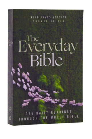 Cover image for 9780785261803 - KJV, The Everyday Bible, Paperback, Red Letter, Comfort Print