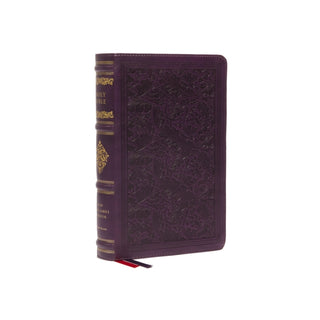 Cover image for 9780785265061 - NKJV, Personal Size Reference Bible, Sovereign Collection, Leathersoft, Purple, Red Letter, Comfort Print
