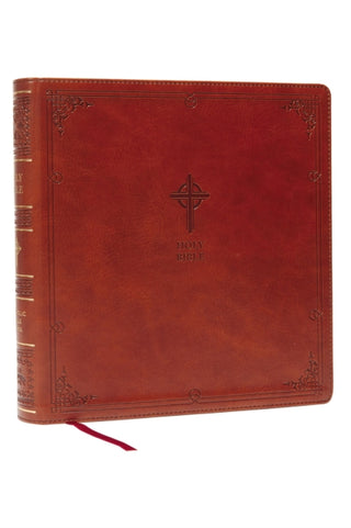 Cover image for 9780785290919 - NABRE XL, Catholic Edition, Leathersoft, Brown, Comfort Print