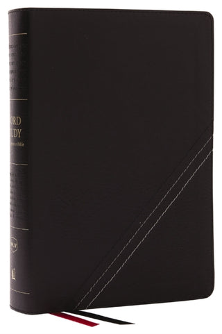 Cover image for 9780785292869 - NKJV, Word Study Reference Bible, Bonded Leather, Black, Red Letter, Comfort Print