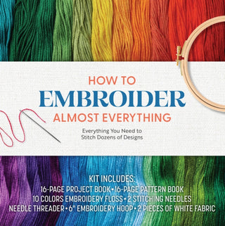 Cover image for 9780785843511 - How to Embroider Almost Everything