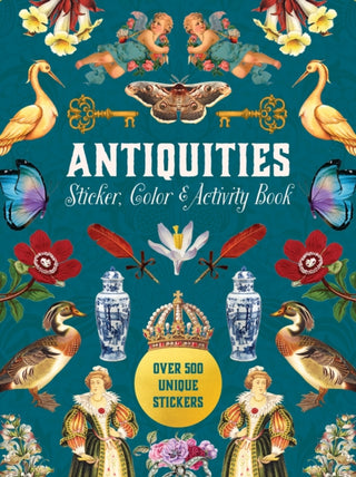 Cover image for 9780785844075 - Antiquities Sticker, Color & Activity Book