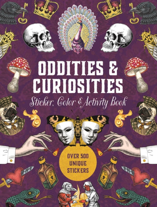 Supplemental image for 9780785844280 - Oddities & Curiosities Sticker, Color & Activity Book