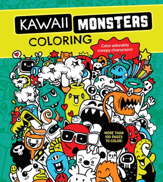 Supplemental image for 9780785844679 - Kawaii Monsters Coloring Book
