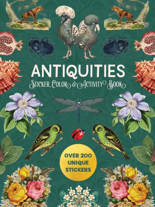 Cover image for 9780785846116 - Antiquities Sticker, Color & Activity Book