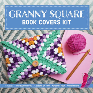 Supplemental image for 9780785846376 - Granny Square Book Covers Kit