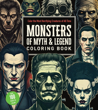 Cover image for 9780785846581 - Monsters of Myth and Legend Coloring Book