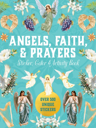 Cover image for 9780785846611 - Angels, Faith & Prayers Sticker, Color & Activity Book